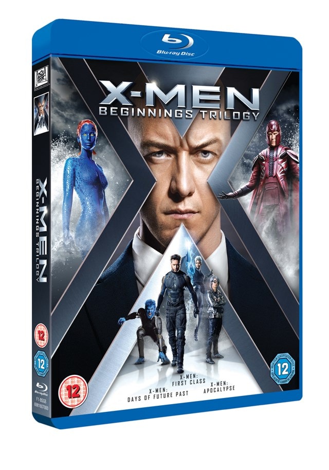 X-men: Beginnings Trilogy | Blu-ray Box Set | Free shipping over £20 ...