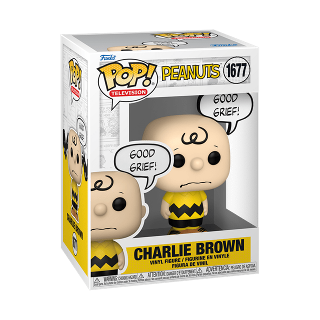 Charlie Brown Good Grief! 1677 Peanuts Funko Pop Vinyl - 2