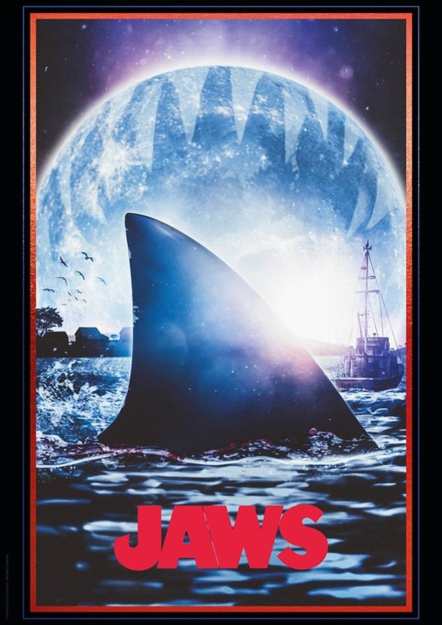 Jaws Limited Edition A3 Art Print - 1