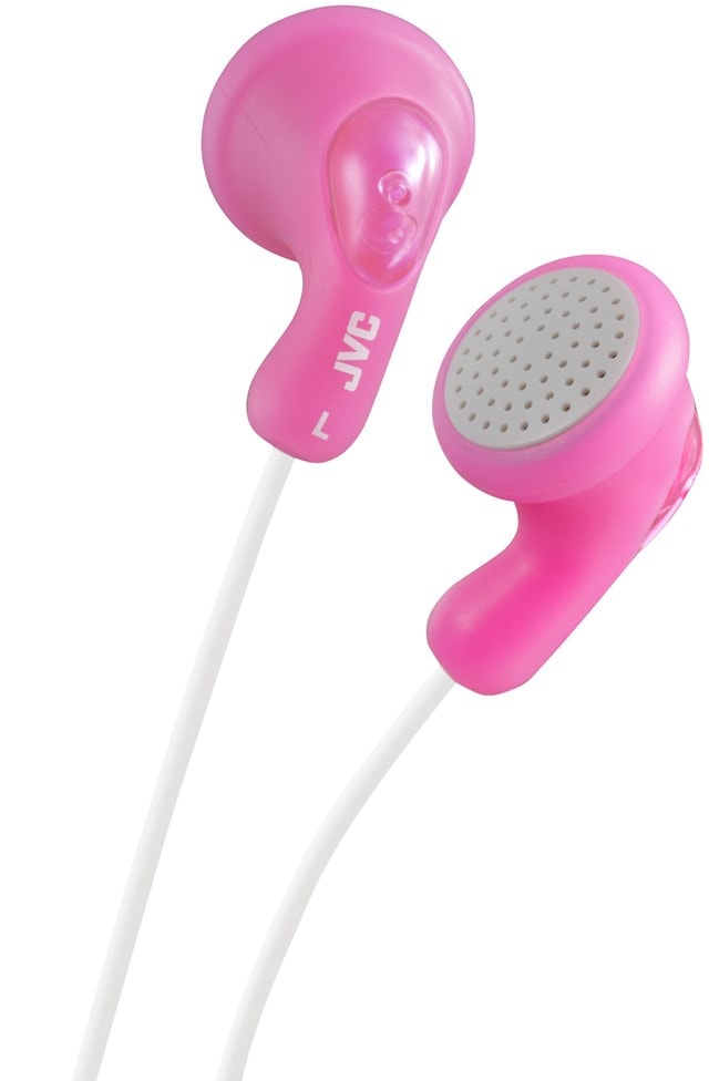 JVC Gumy Pink Earphones - 1
