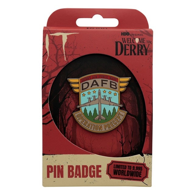 Derry Air Force Base IT Welcome To Derry Pin Badge - 3
