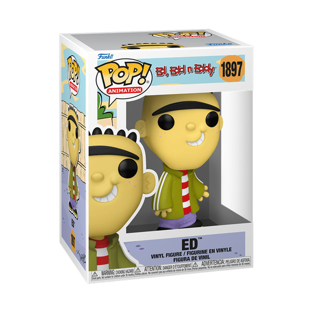 Ed With Chance Of Chase 1897 Ed, Edd And Eddy Funko Pop Vinyl - 2