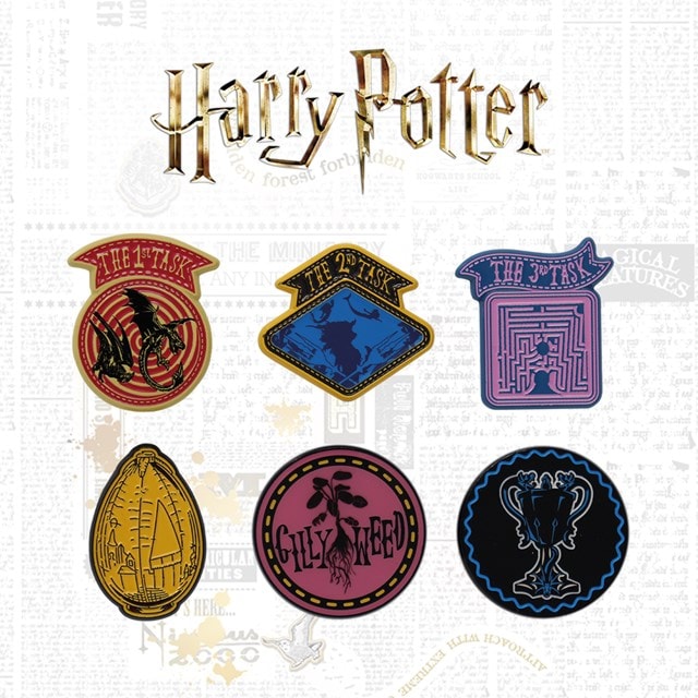 Triwizard Tournament Harry Potter Pin Badge Set - 1