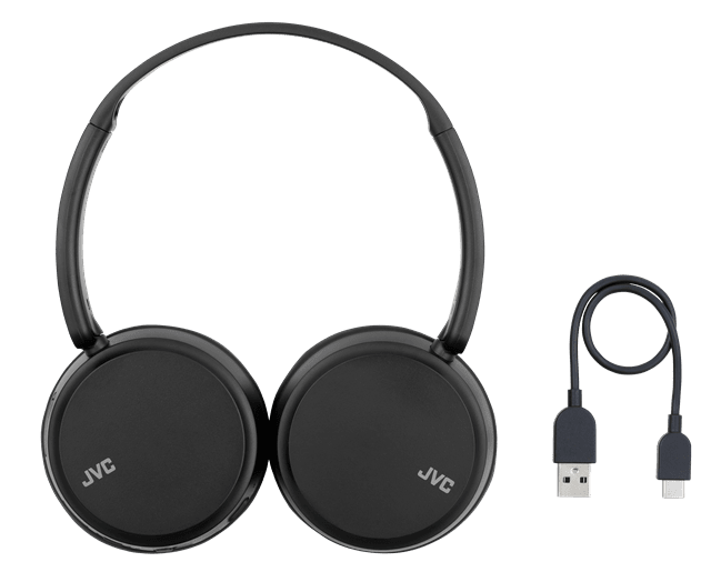 JVC HA-S36W Black Bluetooth Headphones - 5