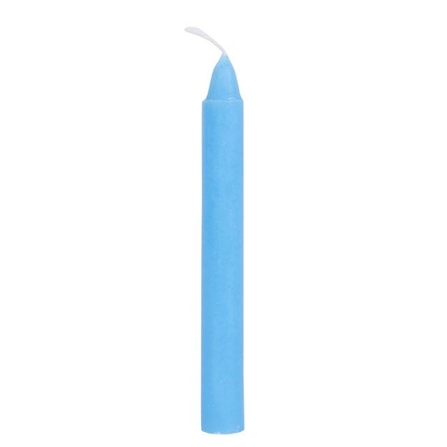 Light Blue Spell Candle Set Of 12 - 3
