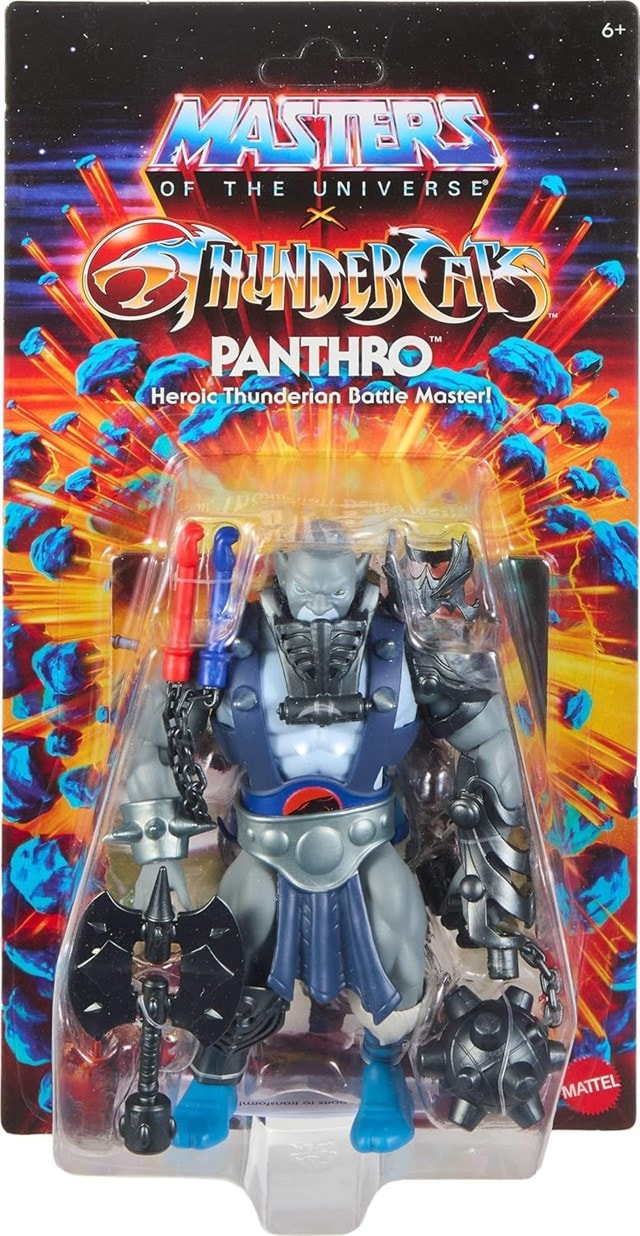 Panthro Masters Of The Universe Origins X Thundercats Mattel Action Figure - 3