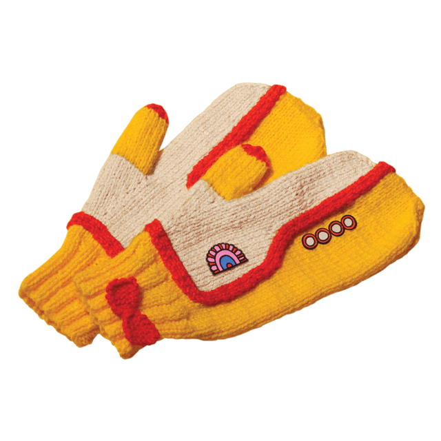 Yellow Submarine Mittens/Gloves The Beatles Hero Collector Knit Kit - 2