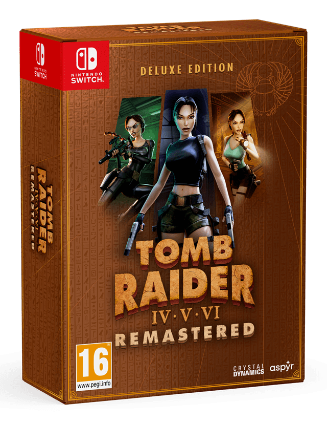Tomb Raider IV-VI Remastered: Deluxe Edition (Nintendo Switch) - 2