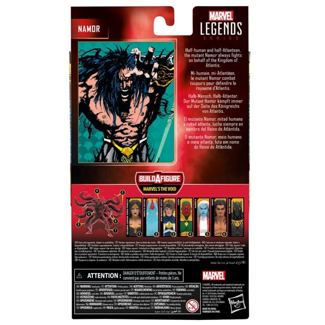 Namor Comics Marvel Legends Series Action Figure - 6