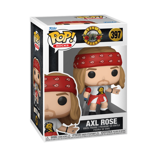 1980s Axl Rose With Chance Of Chase 397 Guns N Roses Funko Pop Vinyl - 2