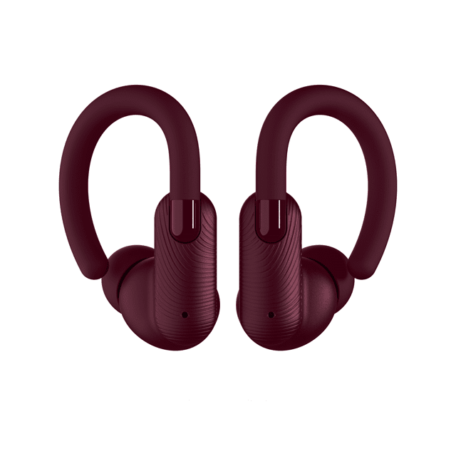 Mixx Audio StreamBuds Sports Charge 2 Burgundy True Wireless Bluetooth Earphones - 3