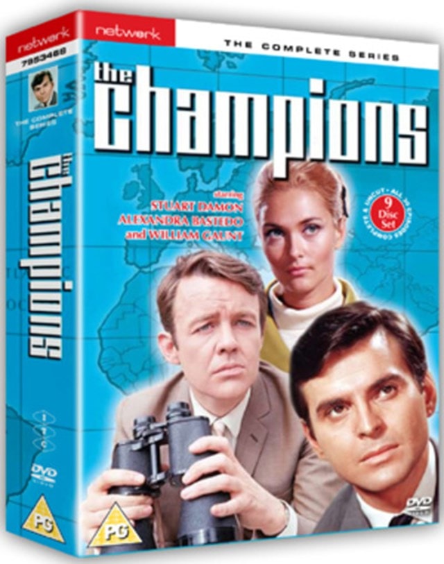 The Champions The Complete Series DVD Box Set Free shipping