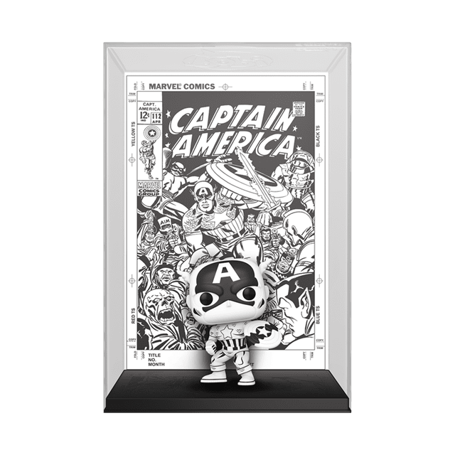 Captain America #112 61 Marvel 85th Anniversary Funko Pop Vinyl Comic Cover - 1