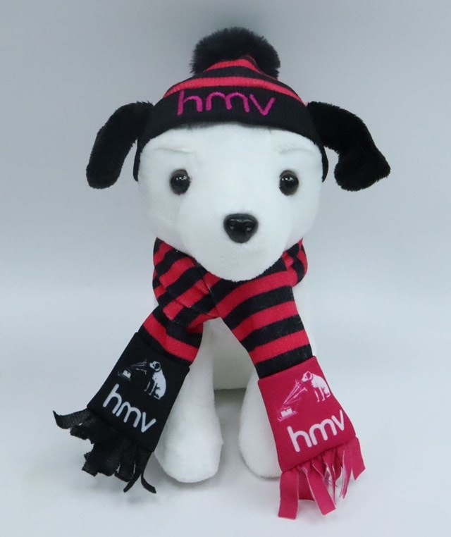 Nipper With Dark Pink/Black Scarf And Hat (hmv Exclusive) 19cm Soft Toy - 1