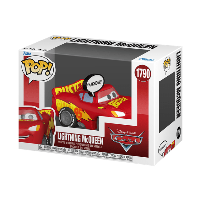 Lighting McQueen Kachow 1790 Cars Funko Pop Vinyl Sayings - 2