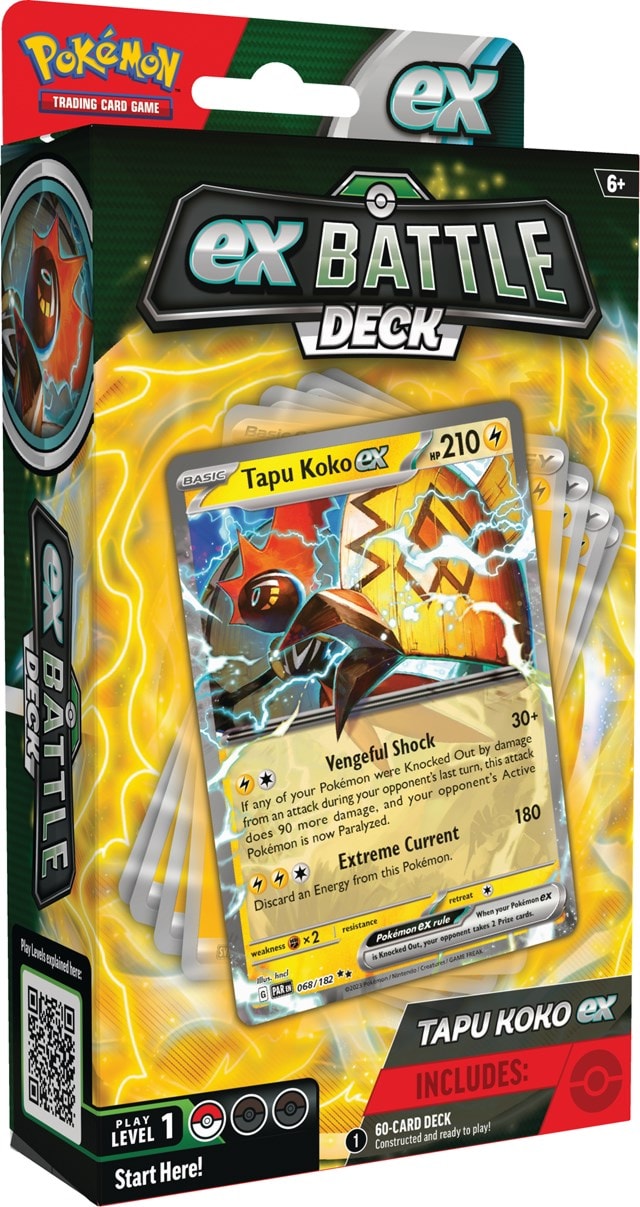 Tapu Kok / Iron Leaves Ex Battle Deck Pokemon Trading Cards - 7