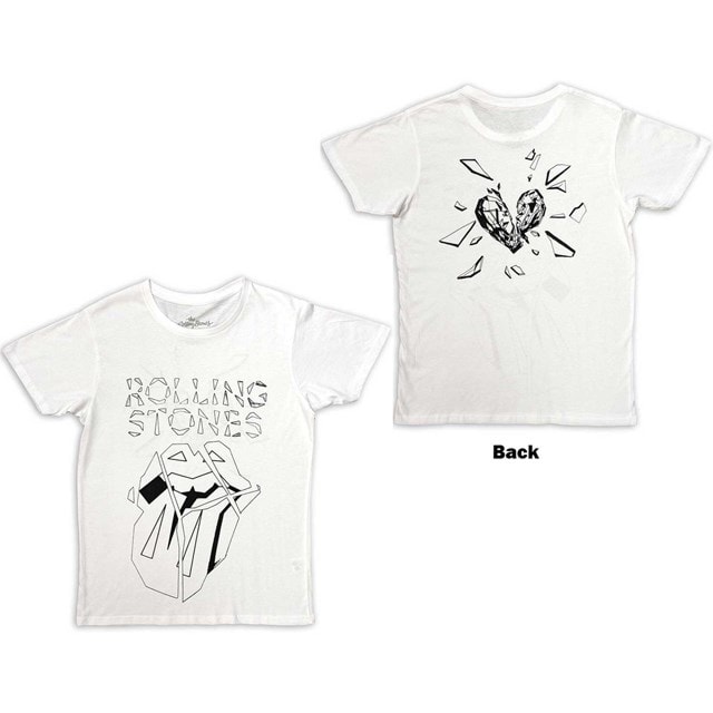 Hd Diamond Tongue Outline Rolling Stones Tee (Small) - 1