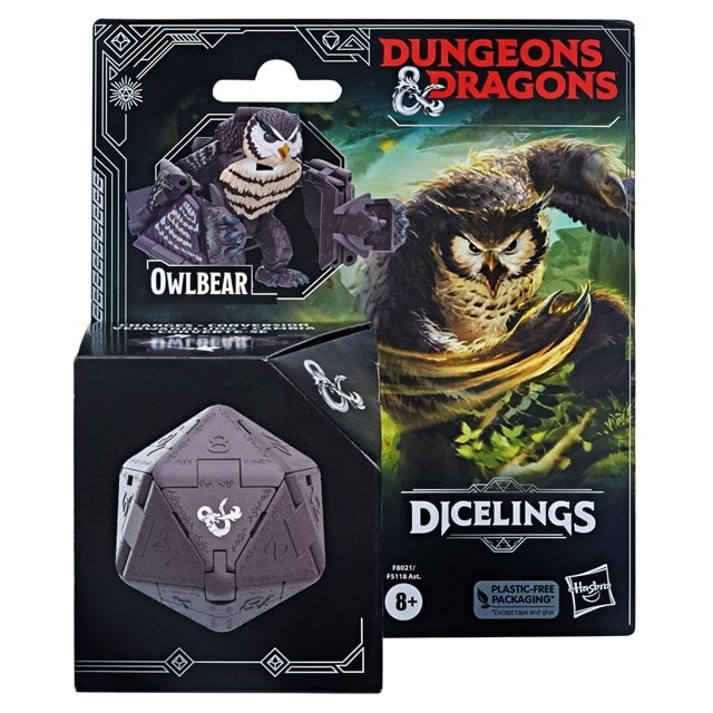 Owlbear Dungeons & Dragons Dicelings D&D Monster Dice Converting Action Figure Role Playing Dice - 4