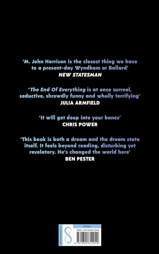 The End Of Everything Hardback By M.John Harrison - 2