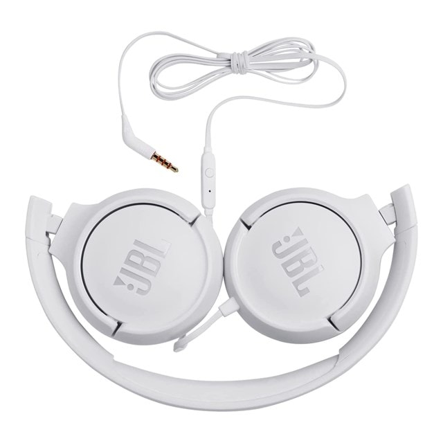 JBL Tune 500 White Headphones - 4