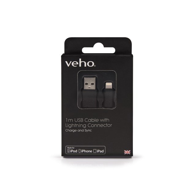 Veho Lightning to USB Cable 1m - 4