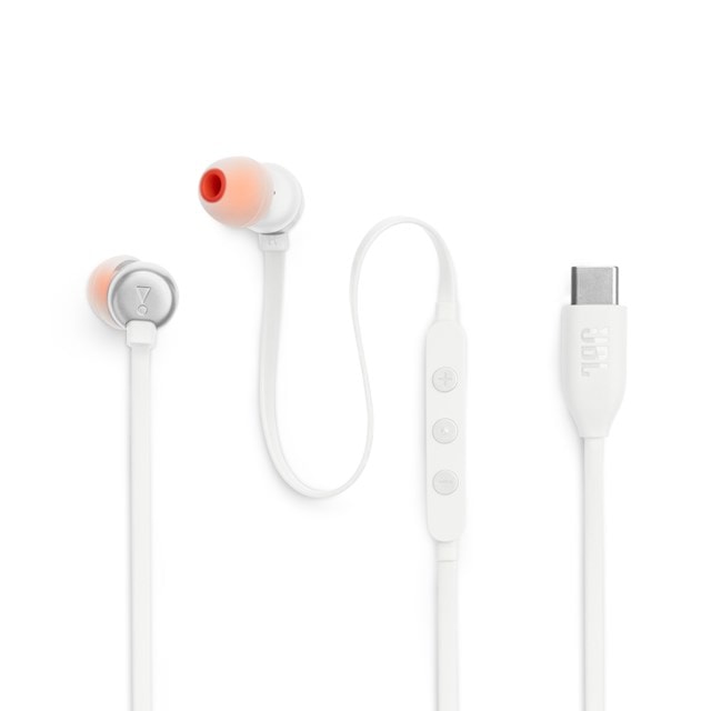 JBL Tune 310C White USB-C Earphones - 6