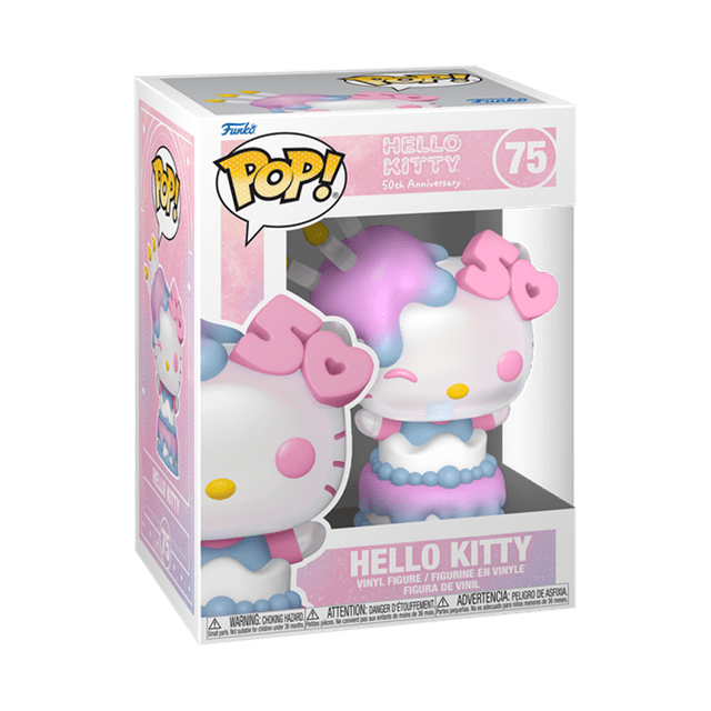 Hello Kitty In Cake 75 Hello Kitty 50th Pop Vinyl - 2