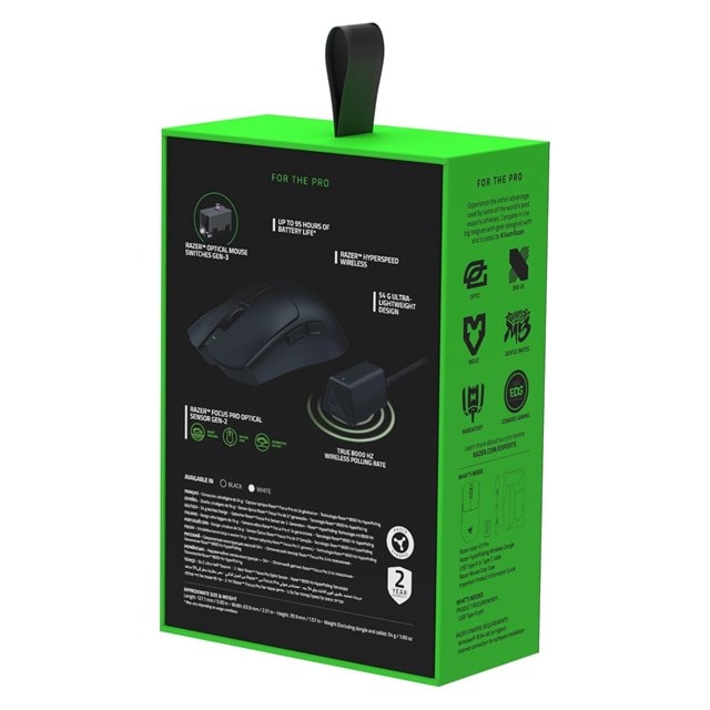 RAZER Viper V3 Pro HyperSpeed Wireless Optical Gaming Mouse - Black - 14