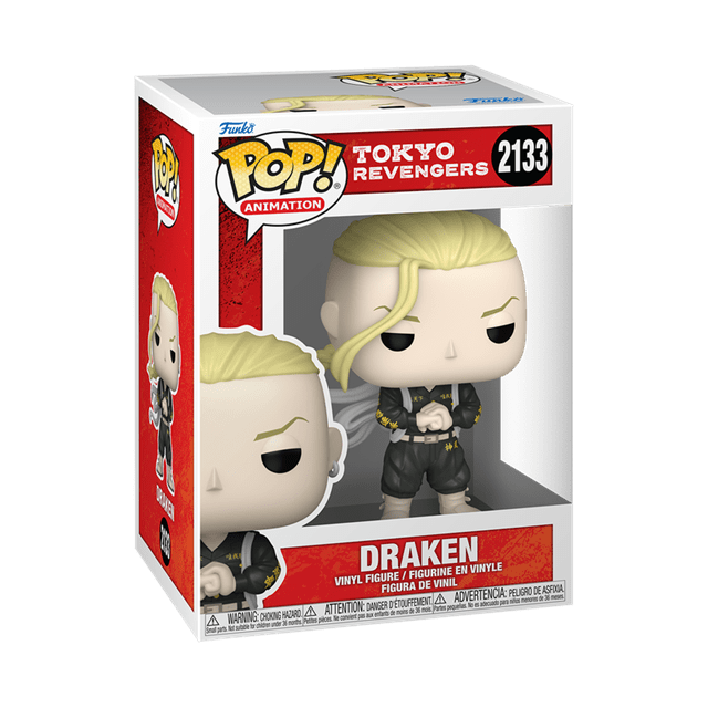 Draken 2133 Tokyo Revengers Funko Pop Vinyl - 2