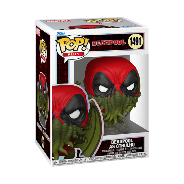 Deadpool As Cthulhu 1491 Deadpool Literary Classics Funko Pop Vinyl - 2