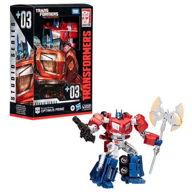 Optimus Prime Transformers Cybertron Studio Series Action Figure - 12