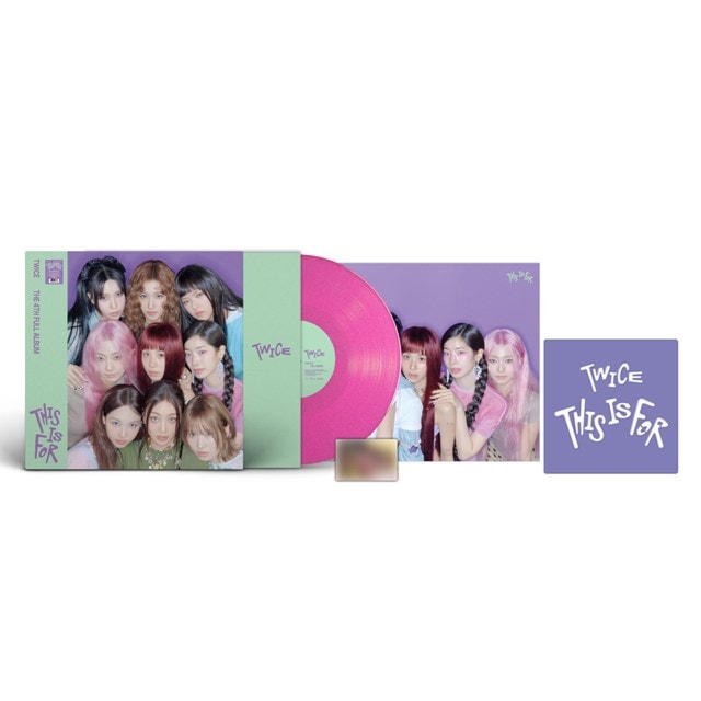 アイドル TWICE 4th Full Album THIS IS FOR vinyl TWICE : Notice