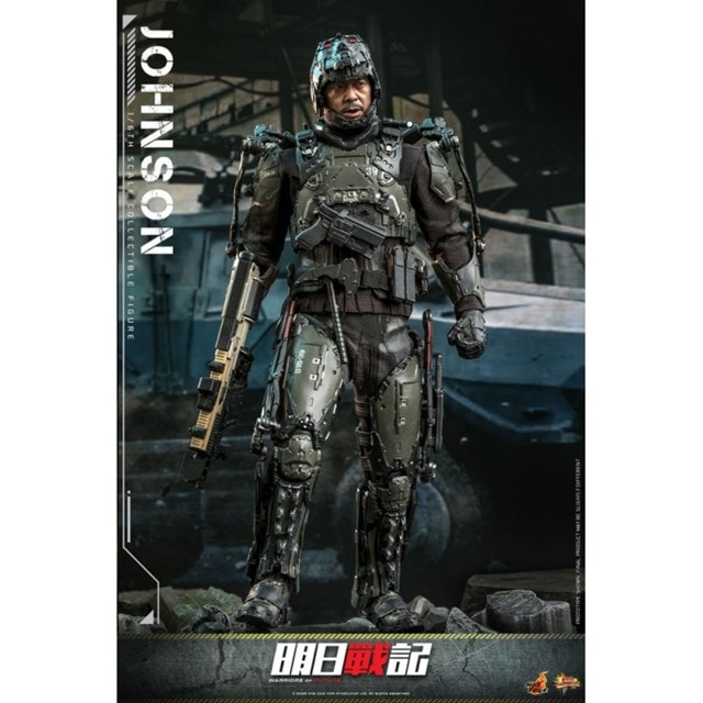 1:6 Johnson - Warriors Of Future Hot Toys Figurine - 4