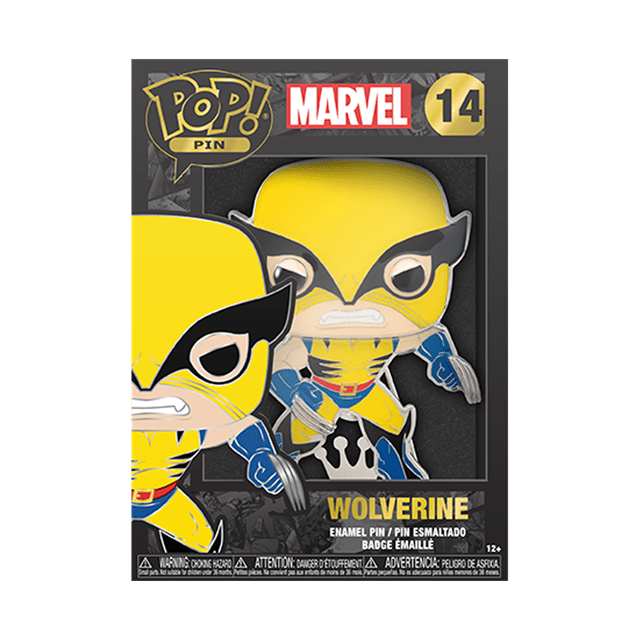 Wolverine With Chase Marvel Funko Pop Pin - 2
