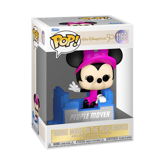 People Mover Minnie (1166): Walt Disney World 50th Anniversary Pop Vinyl - 2