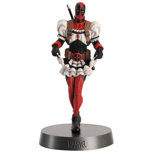 French Maid Deadpool Hero Collector Heavyweight Metal Figurine - 1