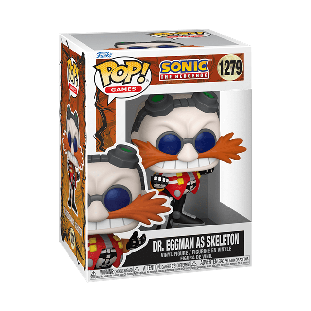 Dr Eggman As Skeleton 1279 Sonic The Hedgehog Funko Pop Vinyl - 2