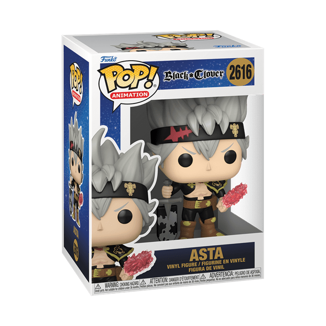 Asta With Devil Arm 2616 Black Clover Funko Pop Vinyl - 2
