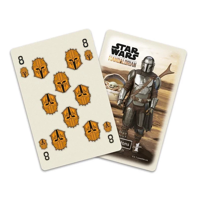Star Wars The Mandalorian Waddingtons Playing Cards - 3