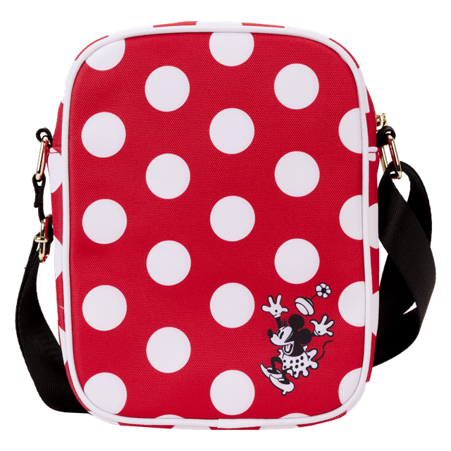 Minnie Rocks The Dots Passport Crossbody Bag Loungefly - 4