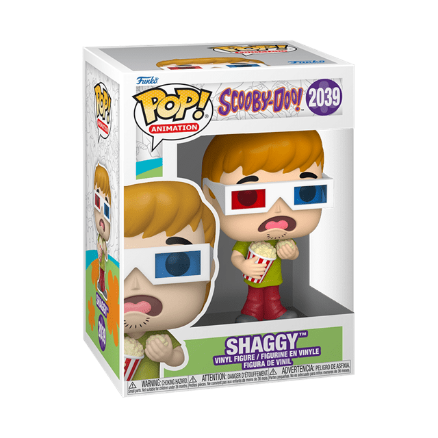 Shaggy With 3D Glasses 2039 Scooby-Doo Funko Pop Vinyl - 2