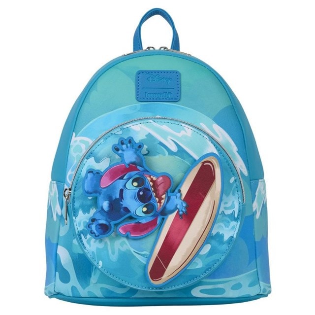 Stitch Spinning Surfer hmv Exclusive Loungefly Mini Backpack - 2