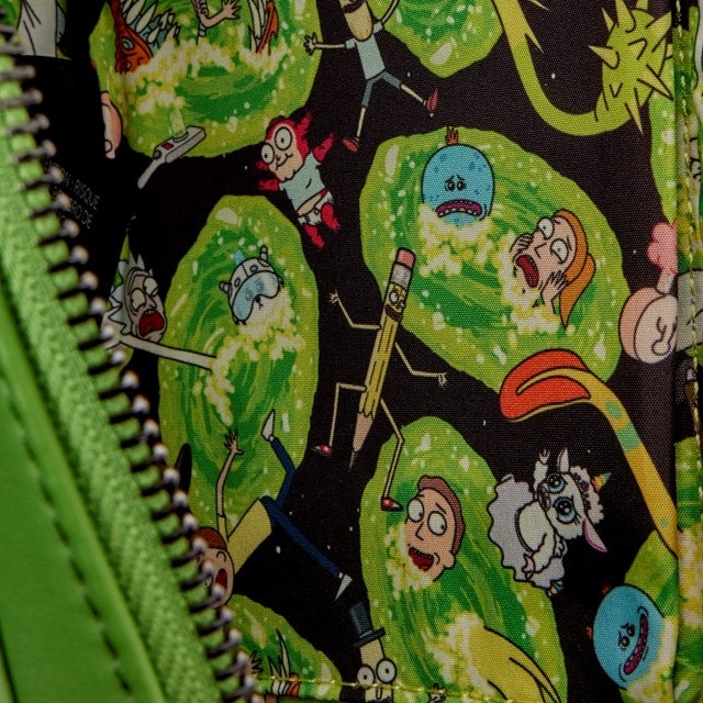 Rick & Morty Pickle Rick Loungefly Sling Crossbody Bag - 4