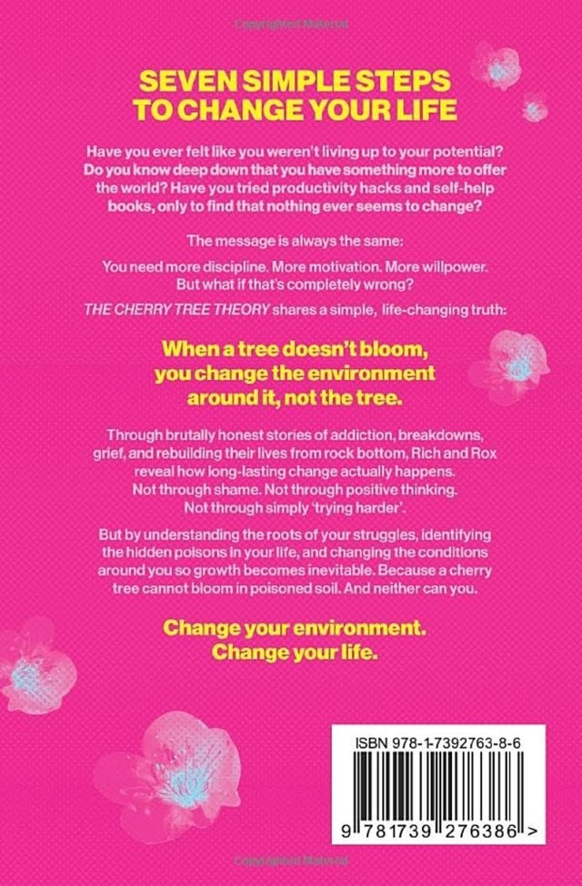 The Cherry Tree Theory: A Simple Guide to Stop F*cking Up Your Life Paperback By Rich & Rox Pink - 2