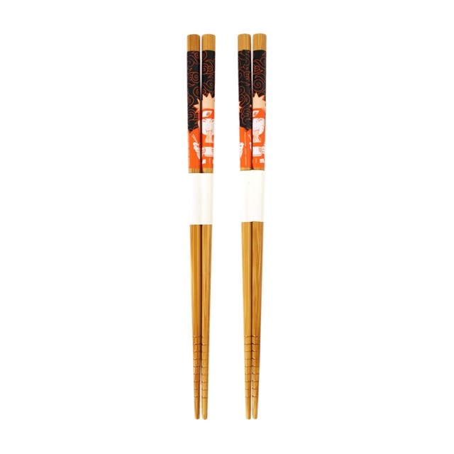 Naruto: Set Of 2 Bamboo Chopsticks - 1