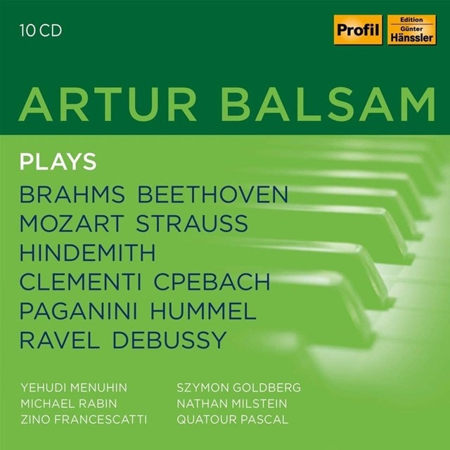 Artur Balsam Plays: Brahms/Beethoven/Mozart/Strauss/Hindemith/... - 1