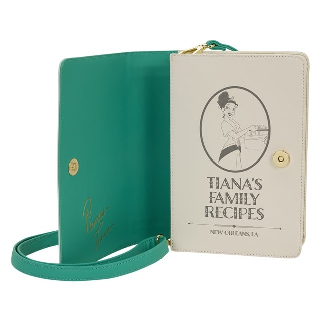Princess Tiana Recipe Book The Princess And The Frog Loungefly Crossbody Bag - 6