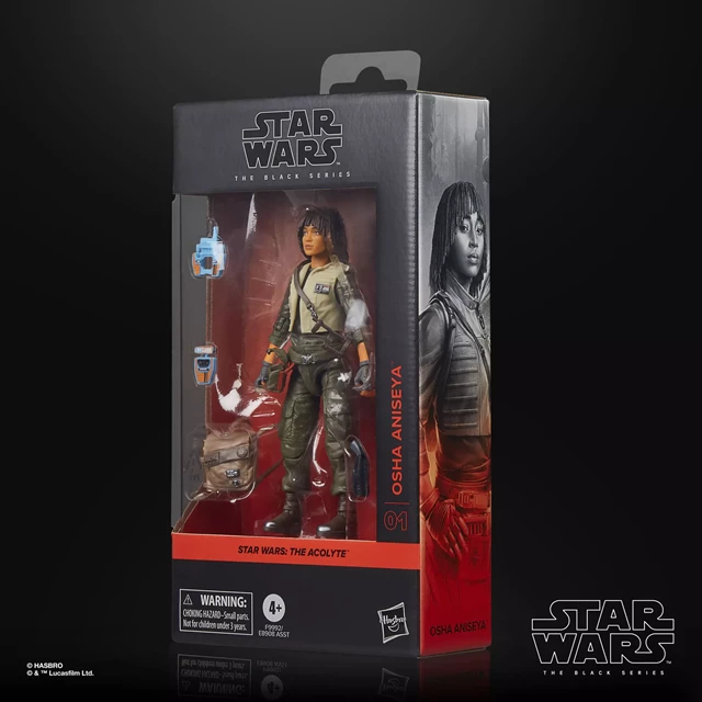 Osha Aniseya Star Wars Black Series Hasbro Action Figure - 8