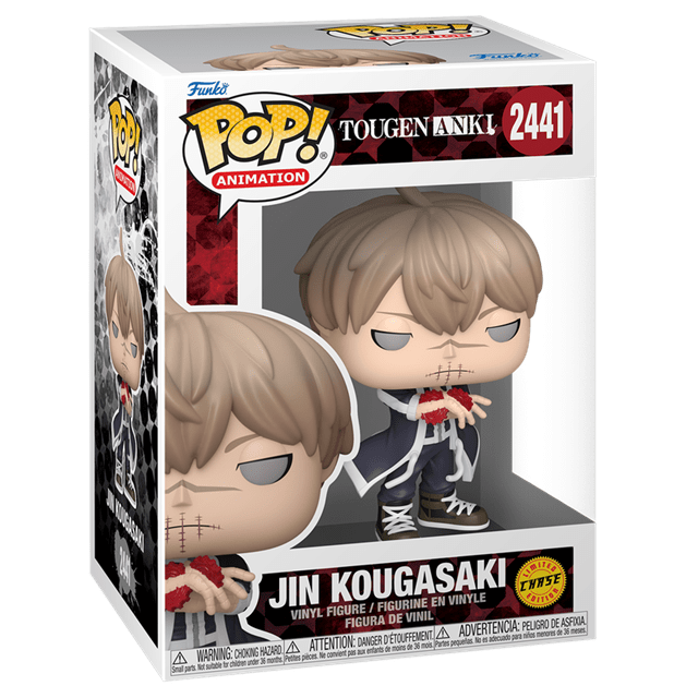 Jin Kougasaki With Chance Of Chase 2441 Tougen Anki Funko Pop Vinyl - 4