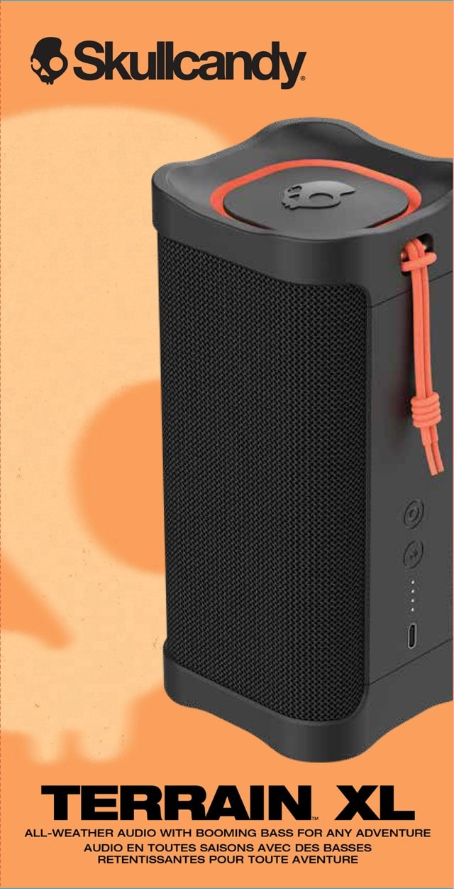 Skullcandy Terrain XL Black Bluetooth Speaker - 3